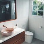 Toilet in bathroom with power out and a electric flusher