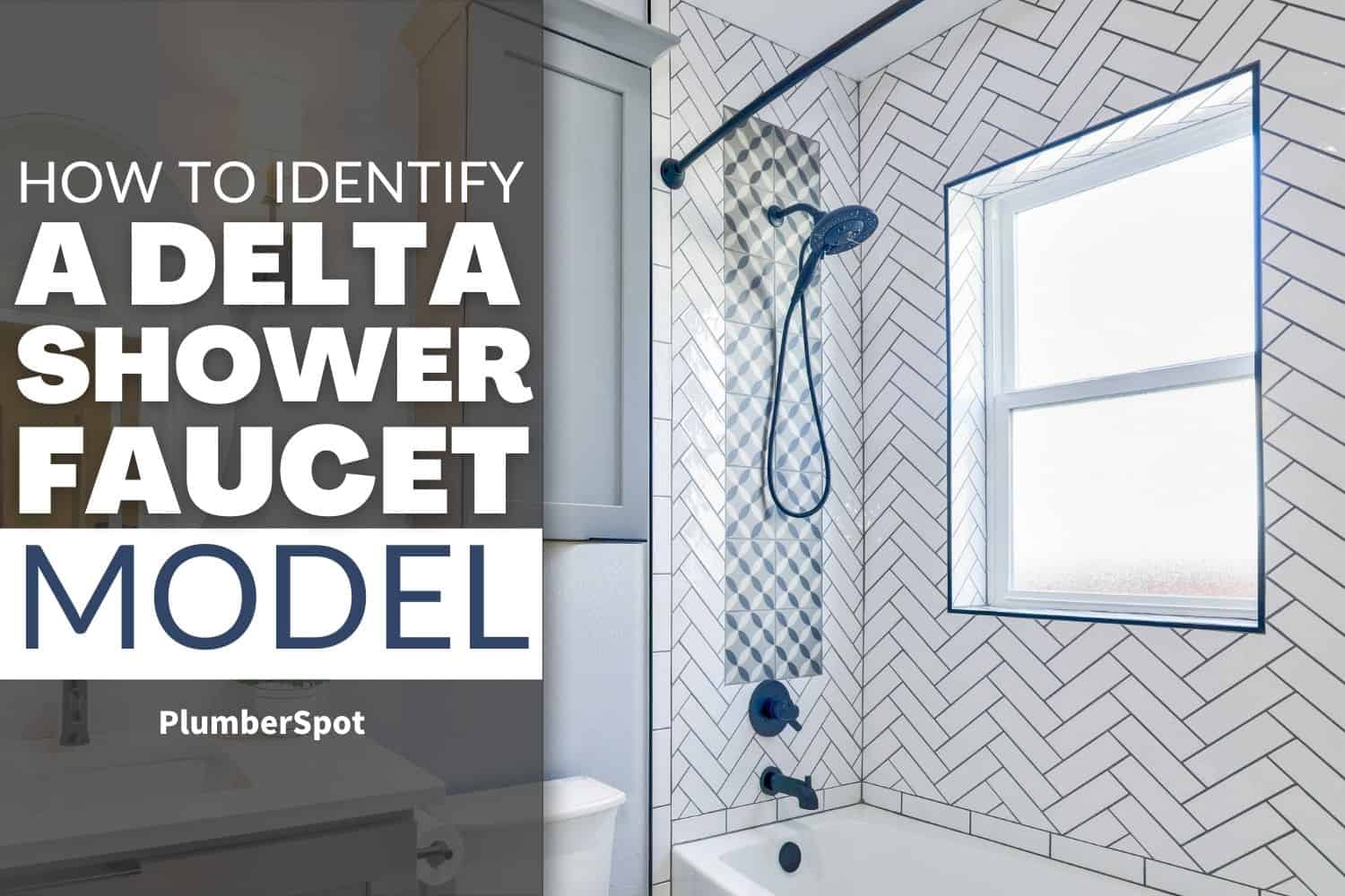 how to identify delta shower faucet model